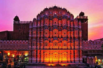 Amritsar to Jaipur Tempo Traveller