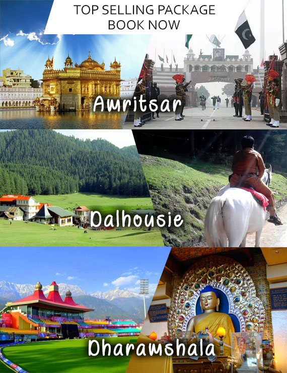Amritsar Dalhousie Dharamshala Tour by Force Tempo Traveller